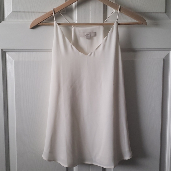 scalloped strappy cami